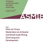 Mosi-Oa-Tunya Declaration on Artisanal and Small-scale Mining, Quarrying and Development