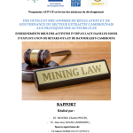 Mapping of environment governance in mining