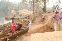 Sand mining, SEABEL, Belabo