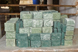 Artisanal Soap made from local clay in Foumban