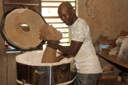 Clay artisan Robert Campbell enhanced his enterprise business model