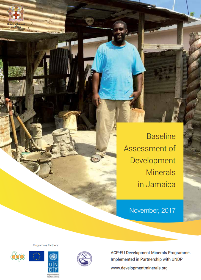 Baseline Assessment of Development Minerals in Jamaica Baseline Assessment of Development Minerals in Jamaica