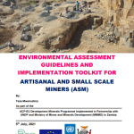 Environmental Assessment Guidelines and Implementation Toolkit for ASM