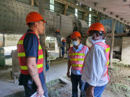 Visit to the Tengy Cement Factory during the LC3 Workshop in 2023