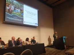 Presentation by the partners at the 26th World Mining Congress on research paper on building disaster and climate resilience through Development Minerals