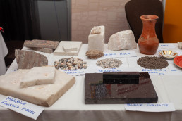 Samples of Development Minerals from Zambia were displayed by the Zambia Geological Survey