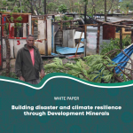 Building Disaster and Climate Resilience through Development Minerals