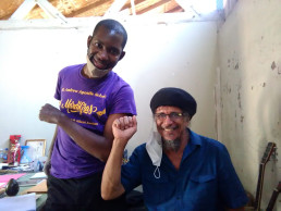 Decorative art of Seepersad Studios, another artisan enterprise in Jamaica
