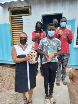 Rose Town Foundation working with young artisans from inner city communities in Jamaica
