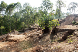 Buramba stone quarry in Bushenyi that has been restored