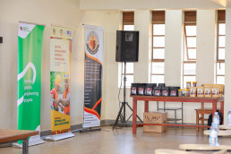 The training venue at Kabale University, showing the teaching facility where sessions took place on 14th and 15th August 2025.