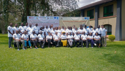 Group photo of participants at the Africa Regional ASM Booksprint in Livingstone, Zambia.