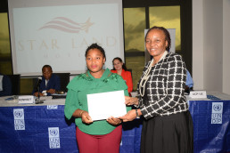 Certificate awarded by the FEICOM (Fonds spécial d'équipement et d'intervention intercommunale) (representative of the Special Fund for Equipment and Intermunicipal Cooperation (FEICOM)