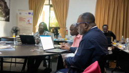 Chapter writing teams work collaboratively during the Booksprint.