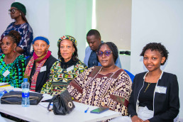 A group of women miners from different regions and organizations engaged in a conversation at the workshop.