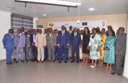 Participants at the training on value addition, eco-construction, and sustainable artisanal mining, held during the Technical Session on Formalization, Environment, Health and Safety.