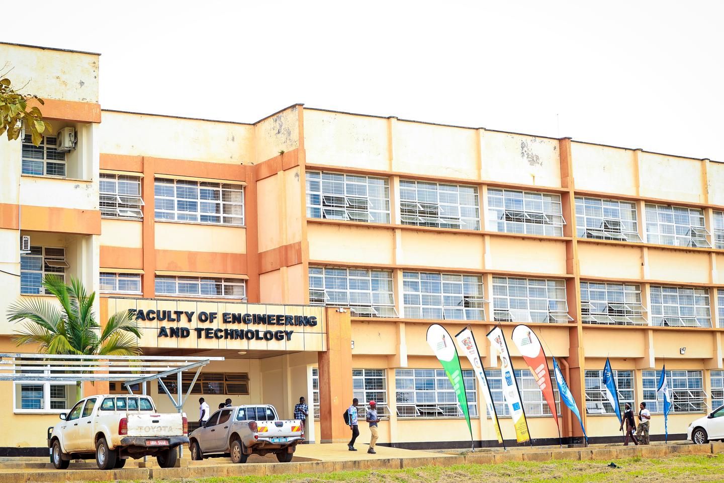 A view of Busitema University main building - one of the training locations.