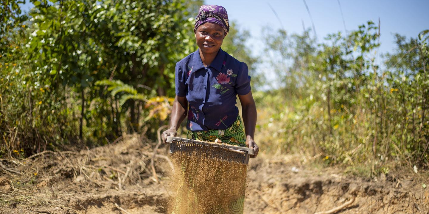 An artisanal and small-scale miner at work in Zambia.