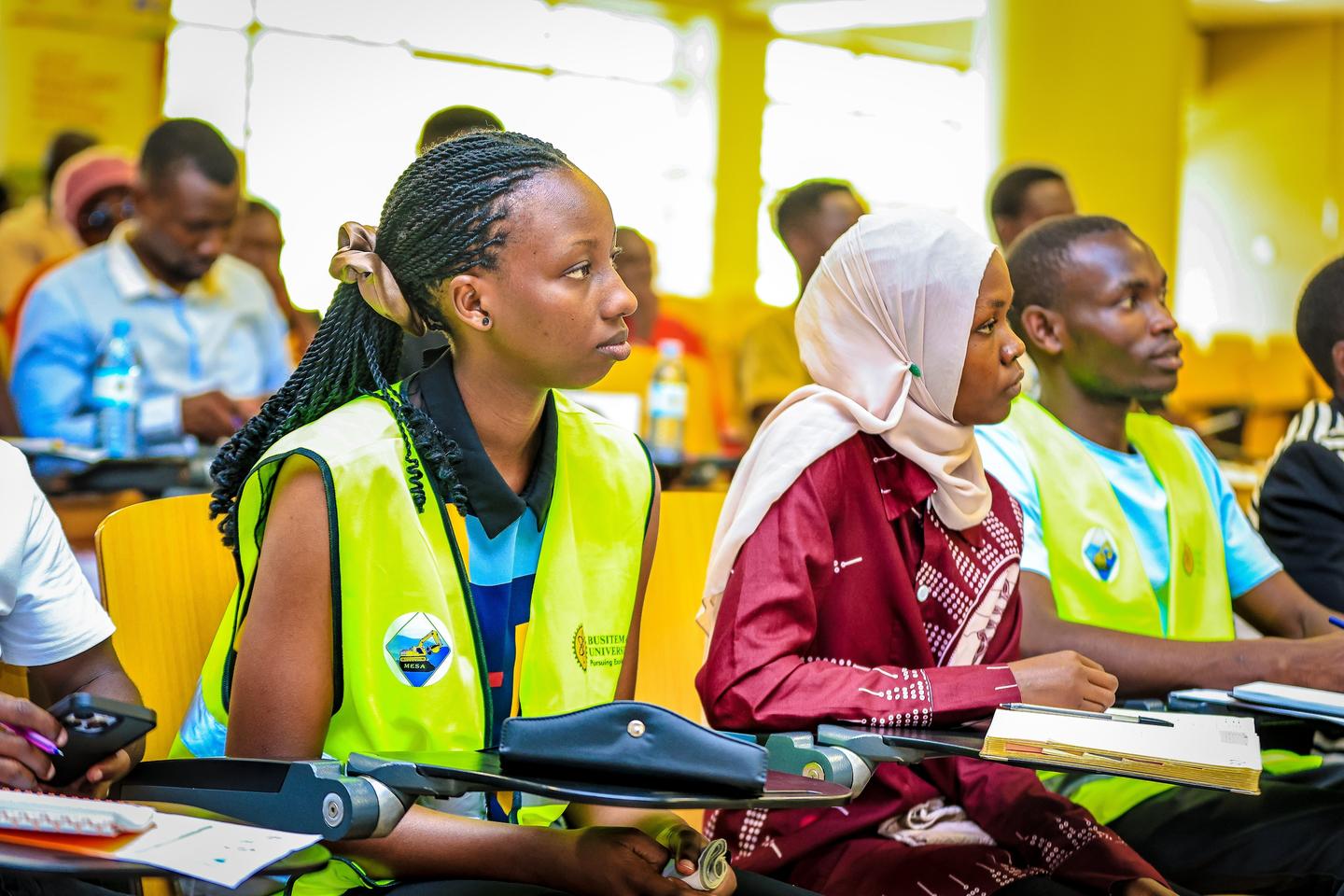 Some of the training participants at Busitema University in Eastern Uganda.